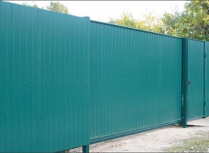 Забор из профнастила Оржицы