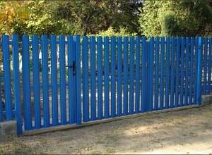 Забор из штакетника Сиверский